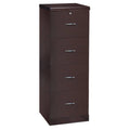 4-Drawer Espresso Vertical File X5139