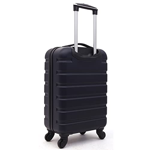 Black 20-Inch Hardside Spinner Carry-On Luggage T39067