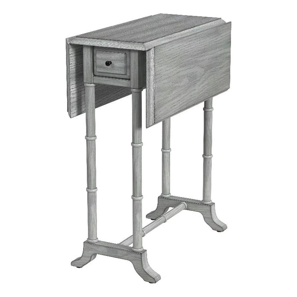 Gray Drop-Leaf Accent Table S802892