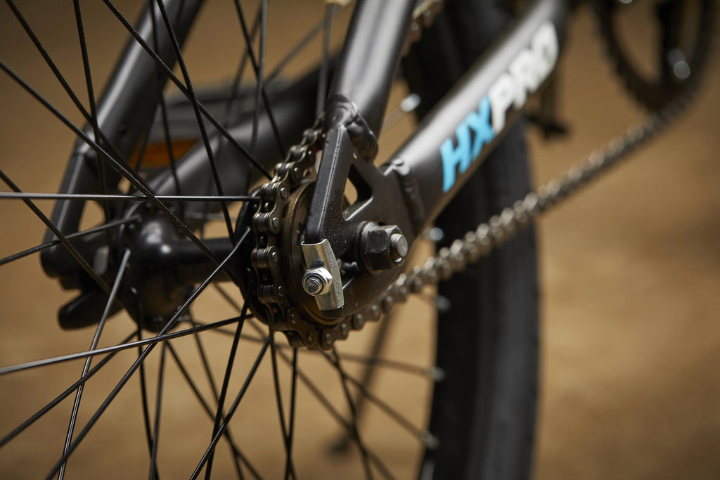20-inch BMX Bike Black with Teal Aluminum Frame Z6549