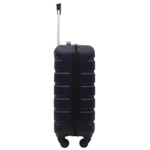 Black 20-Inch Hardside Spinner Carry-On Luggage T39067