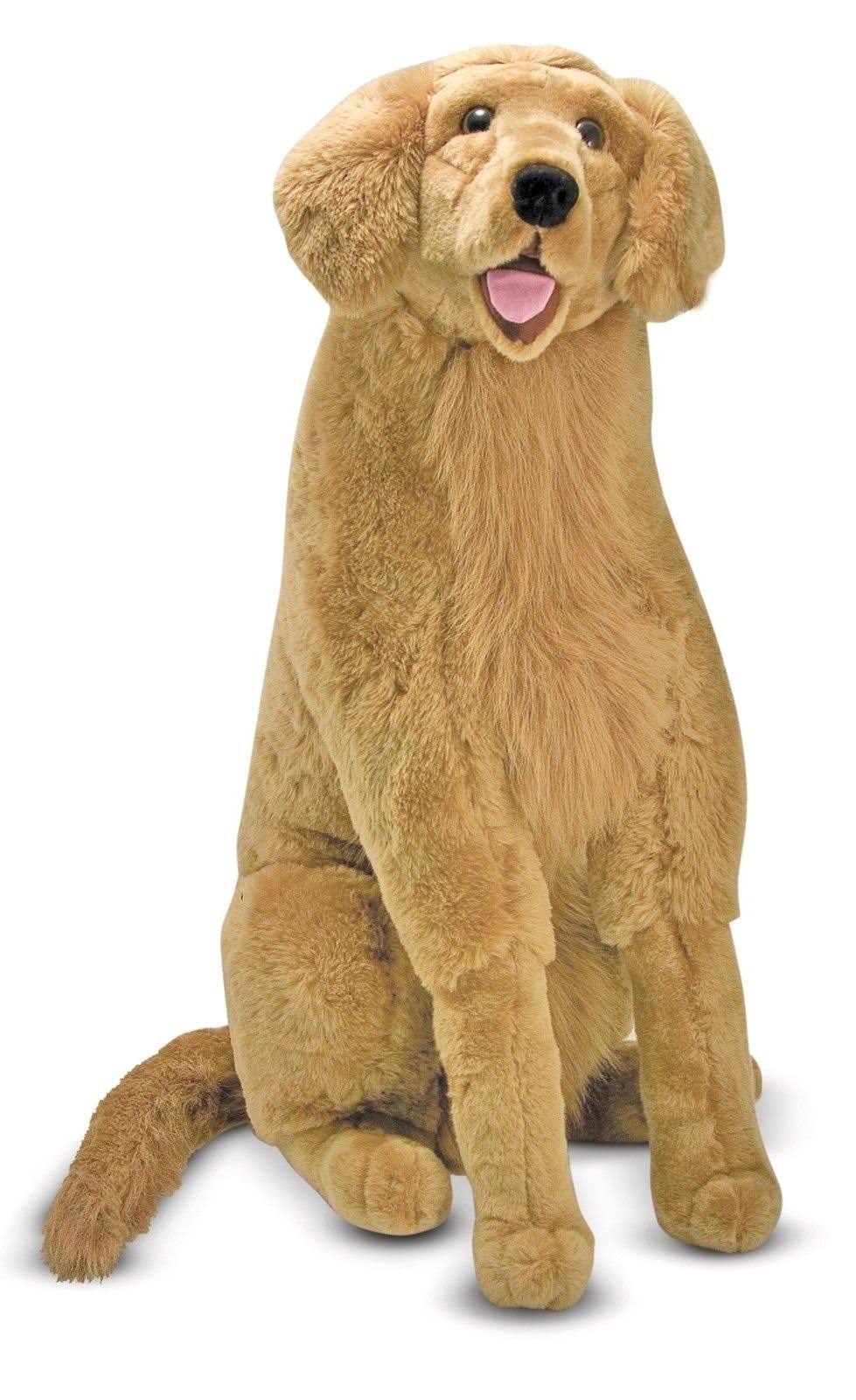Lifelike Stuffed Animal Dog (Over 2 Feet Tall) H2029