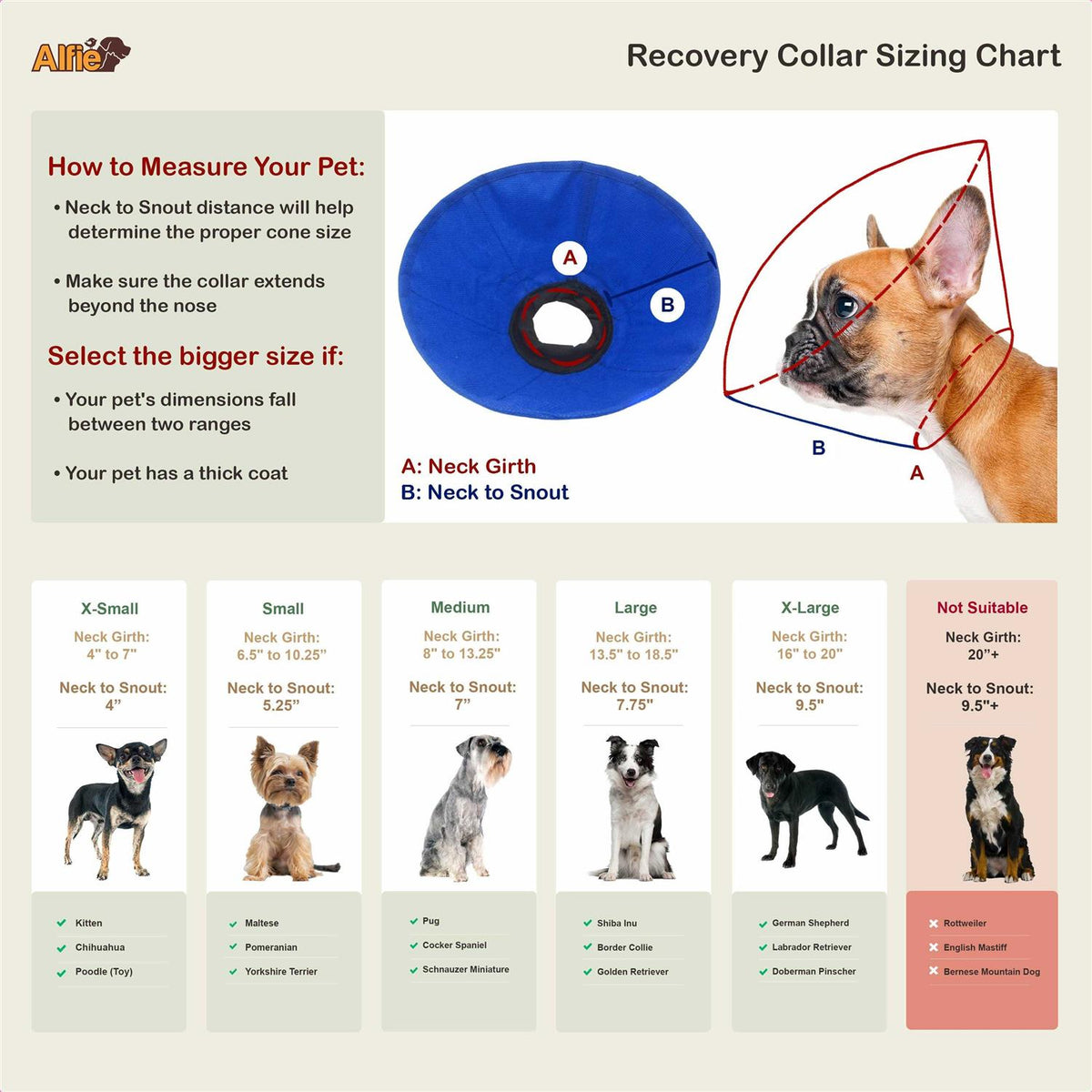 Pet Recovery Collar S275