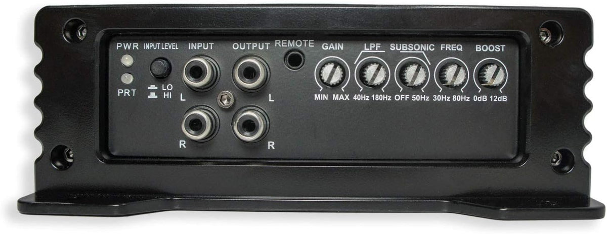 Dual 12 Black Sub Box Enclosure & Amp Q820282