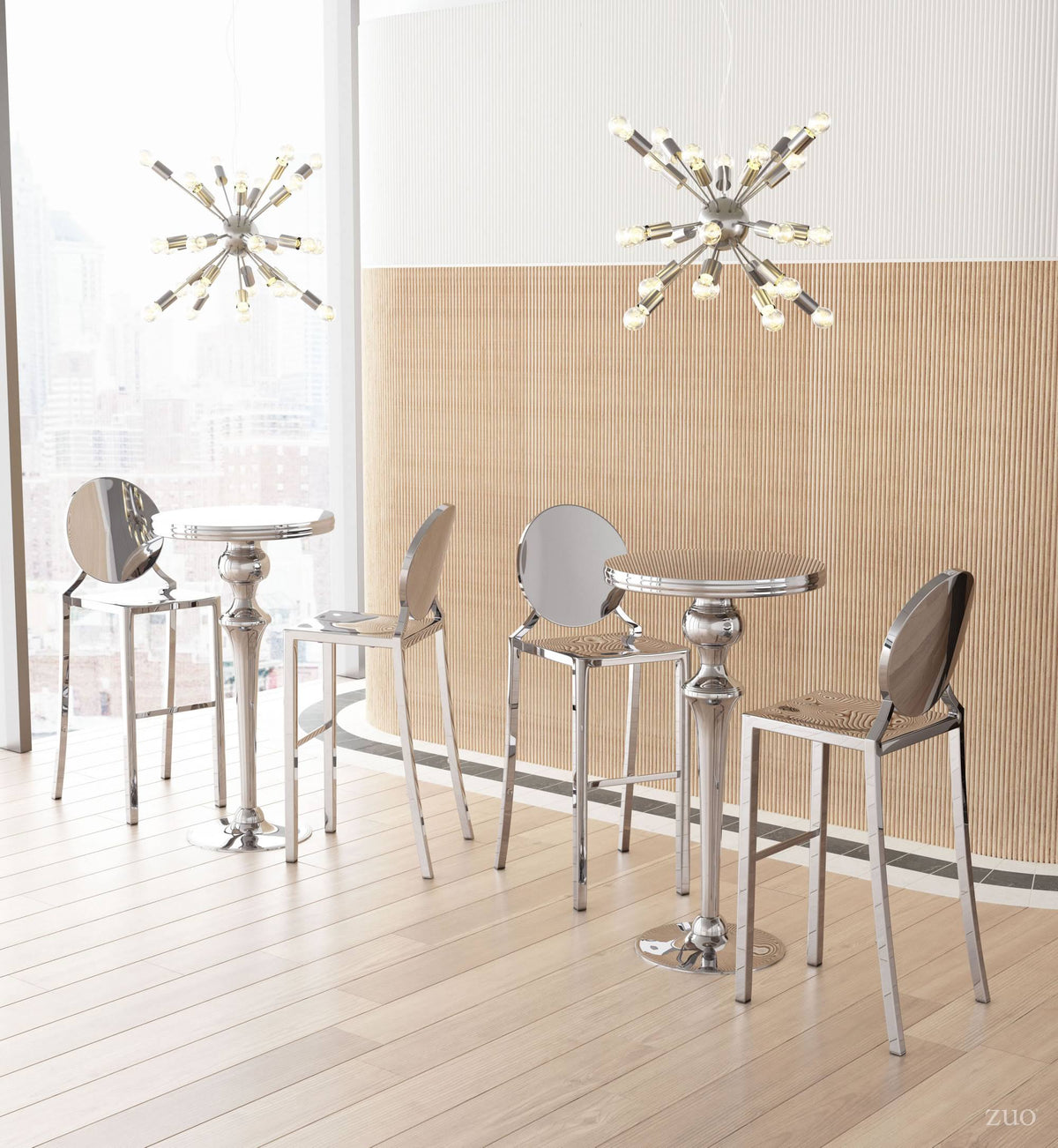 Stainless Steel Bar Table D783