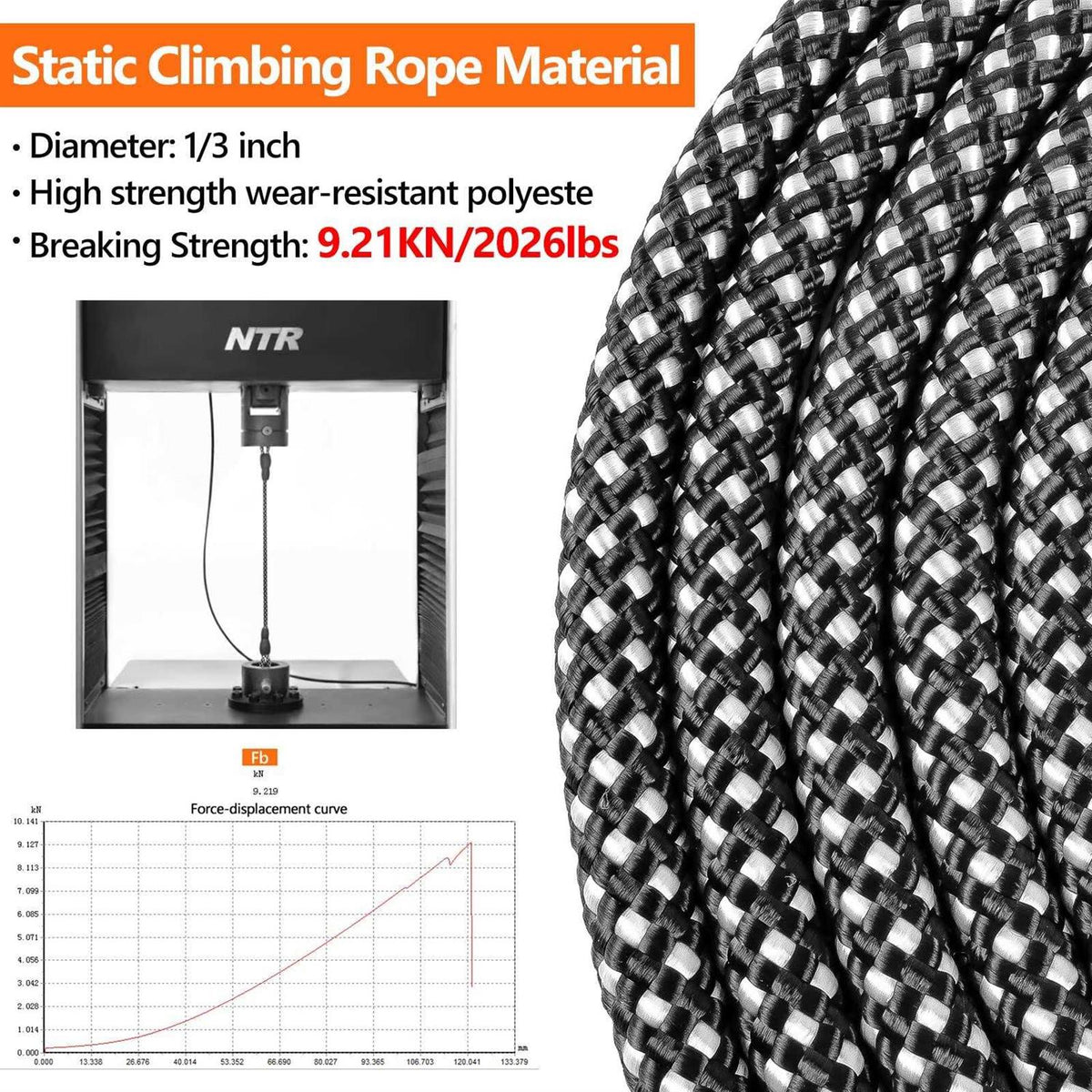 Rope Dog Leash with Swivel Lockable Hook R963628