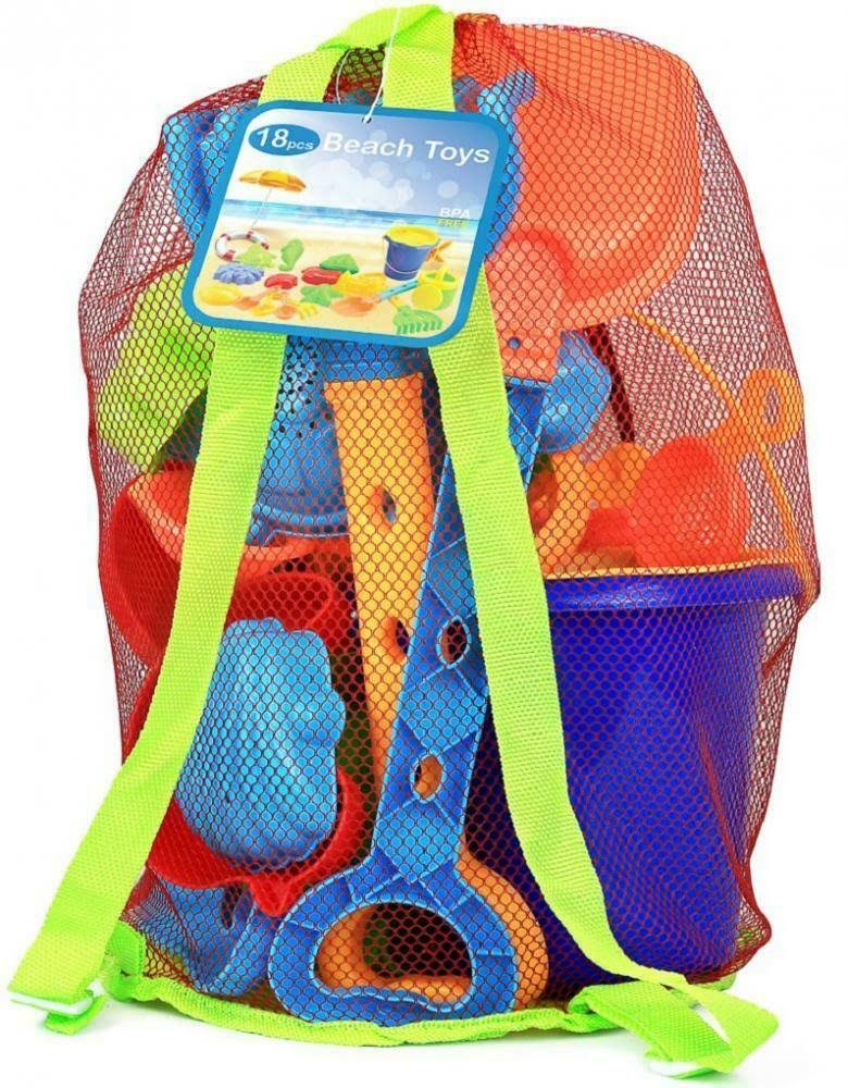 18 Piece Beach Sand Toy Set M1103