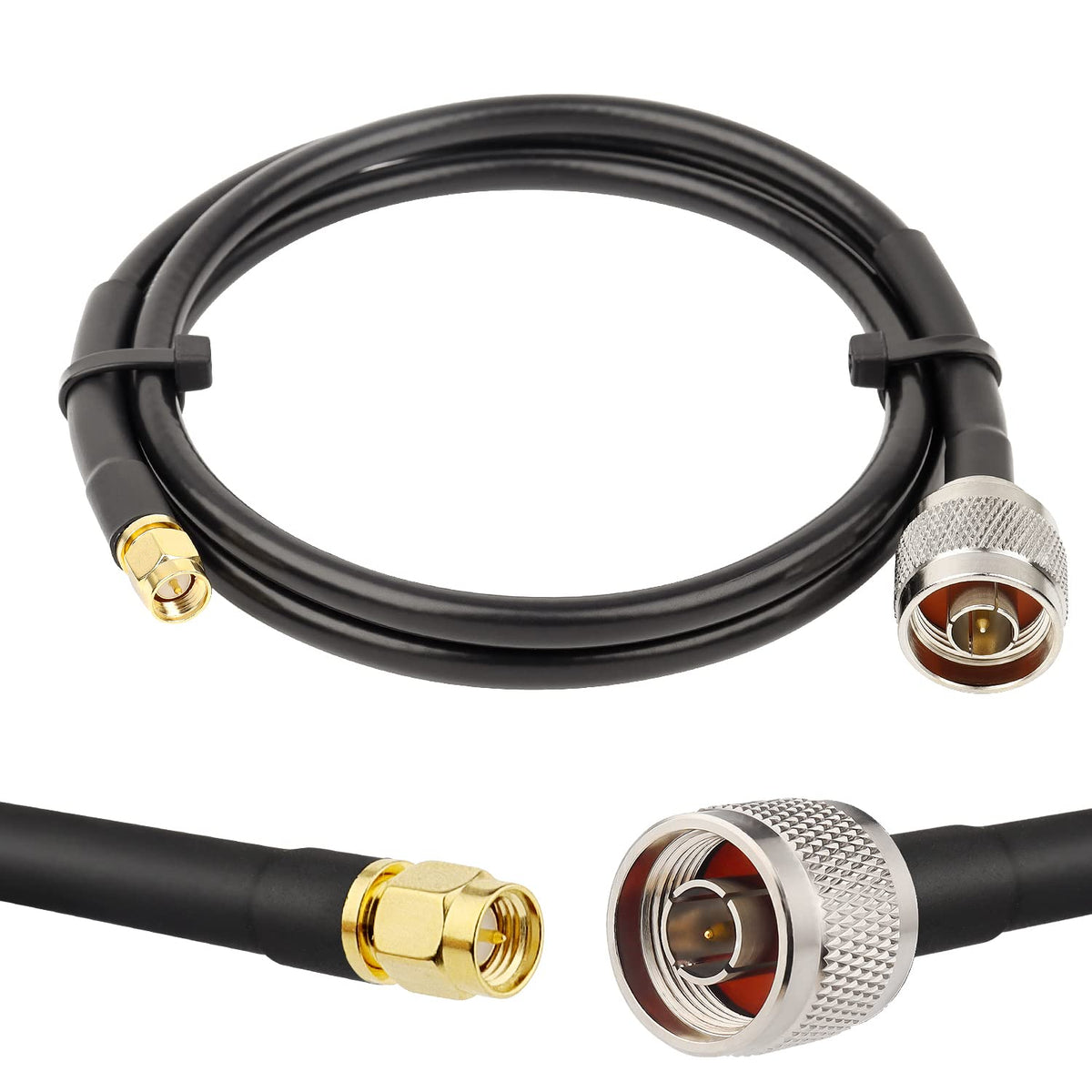 SMA to N Cable 50ft Low Loss 50 Ohm E647999