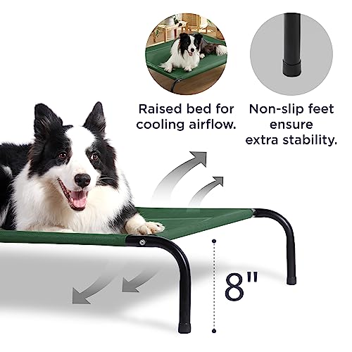 Large Elevated Dog Bed with Breathable Mesh Q529339