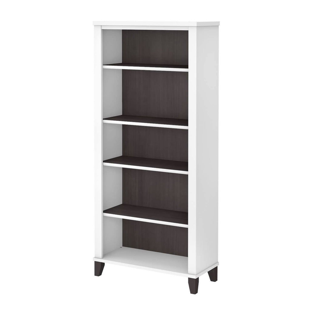 Maple Cross 5-shelf Bookcase A36284