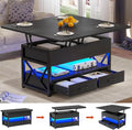 40" Lift Top Coffee Table with 2 Drawers Z254739
