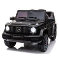 12V Battery Powered Ride On Car with Remote LED Lights Black K6275