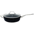 11 in. Deep Saute Pan with Glass Lid Stainless Steel Q192105