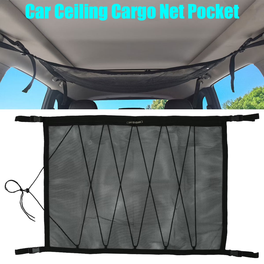 Car Ceiling Storage Net with Drawstring L7299