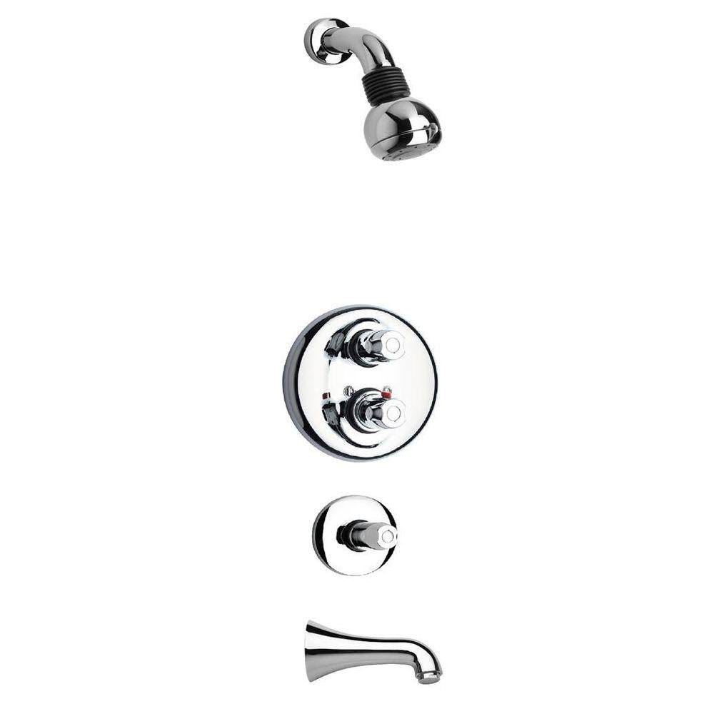 Chrome Shower Combination 5 E62993