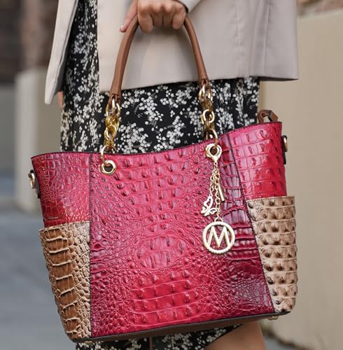 Tote Bag Set with Wallet Vegan Leather C1710