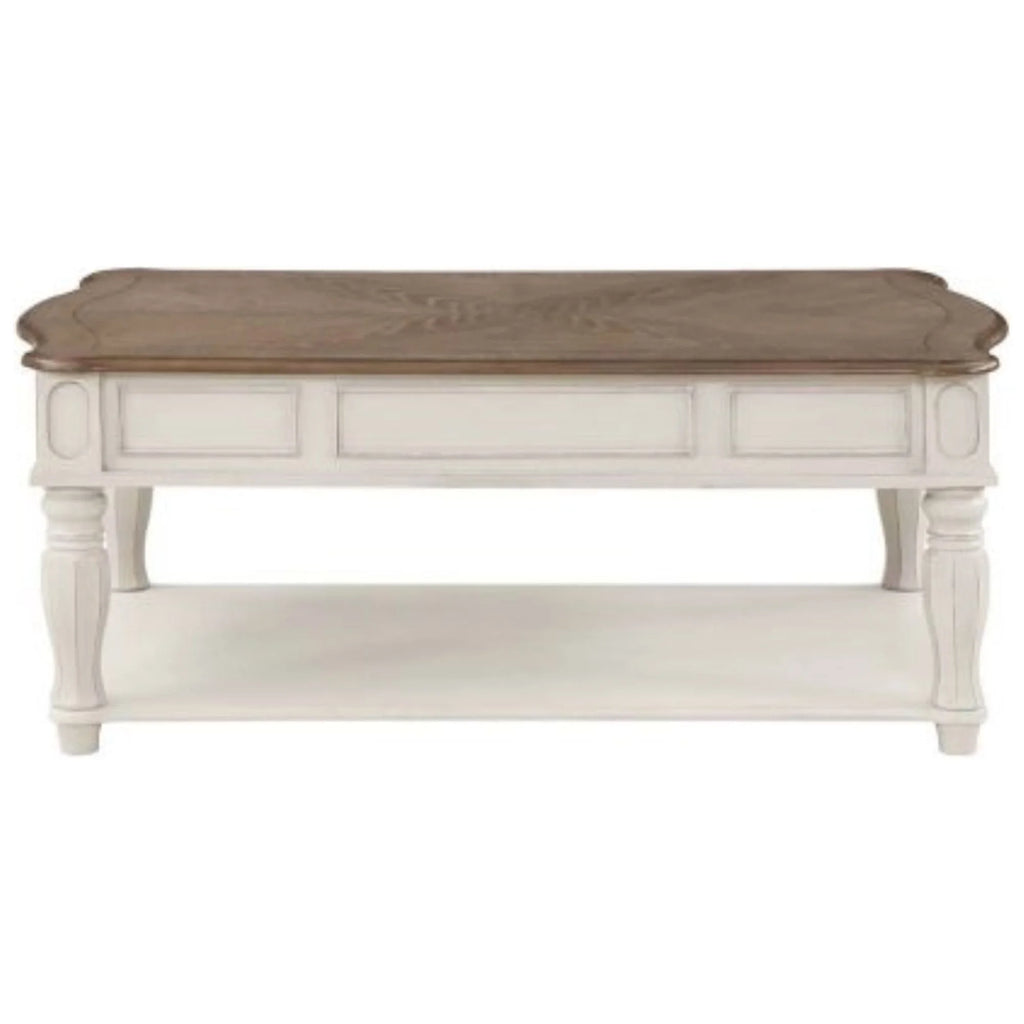 Rectangular Wood Lift Top Coffee Table T2964