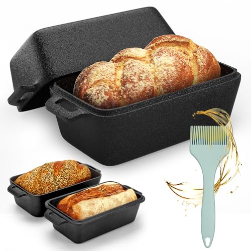 Cast Iron Loaf Pan with Lid 2 Piece Set T90609