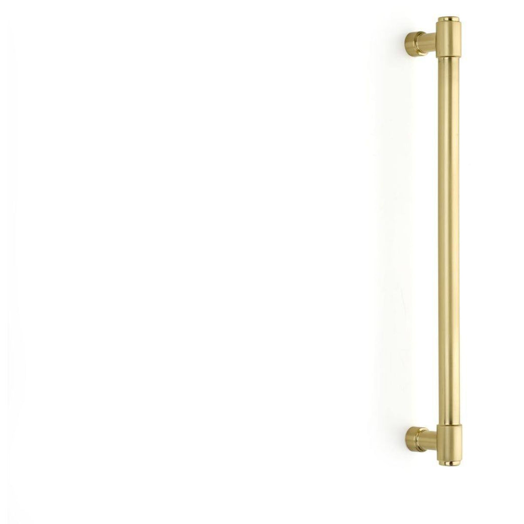 Brass Appliance Pull 12 inch Center-to-Center Satin Brass R898415