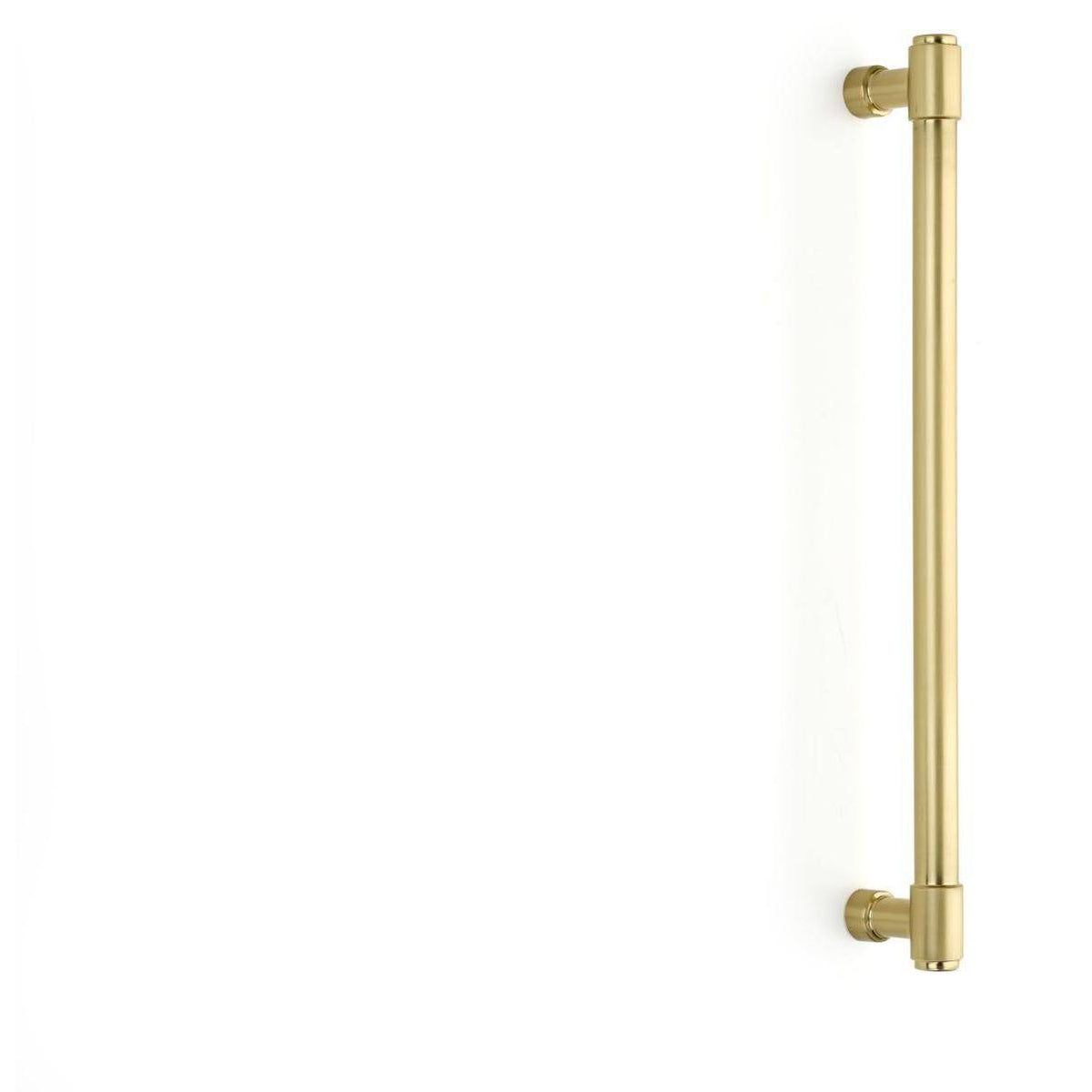 Brass Appliance Pull 12 inch Center-to-Center Satin Brass R898415