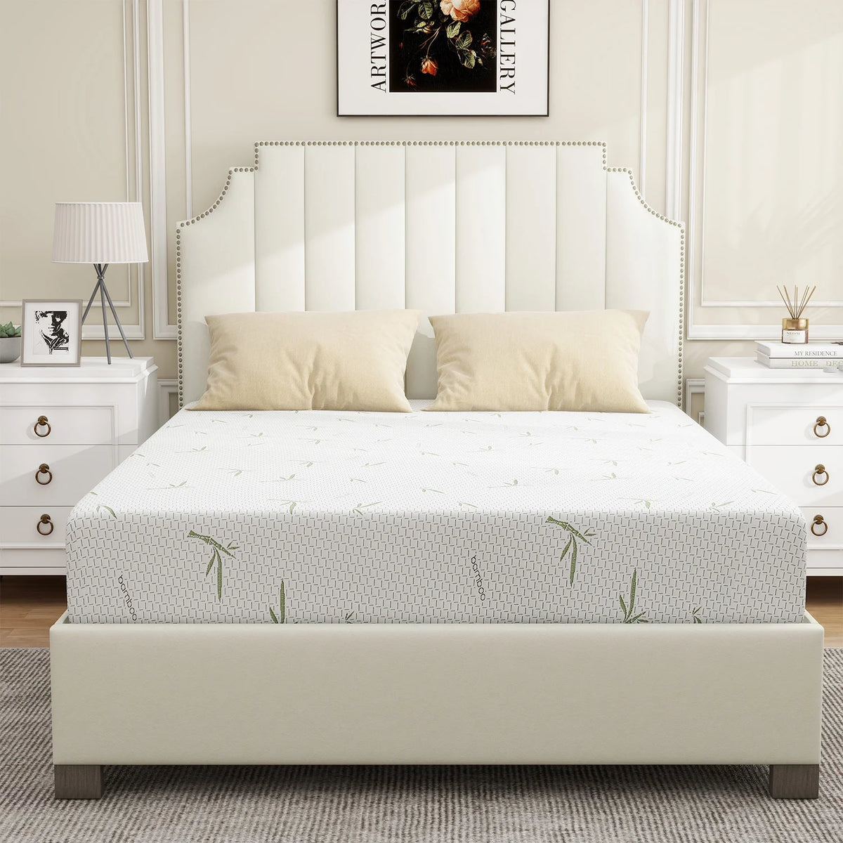 6 inch Gel Memory Foam Twin Mattress V529