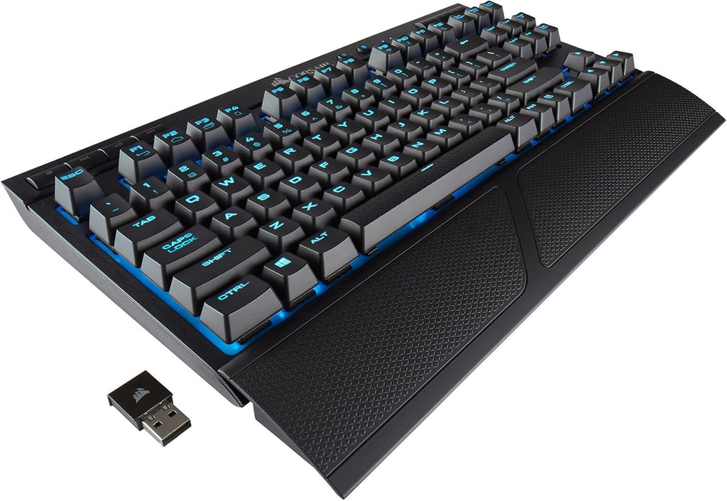 Wireless Mechanical Gaming Keyboard with Blue LED Cherry MX Red F6519