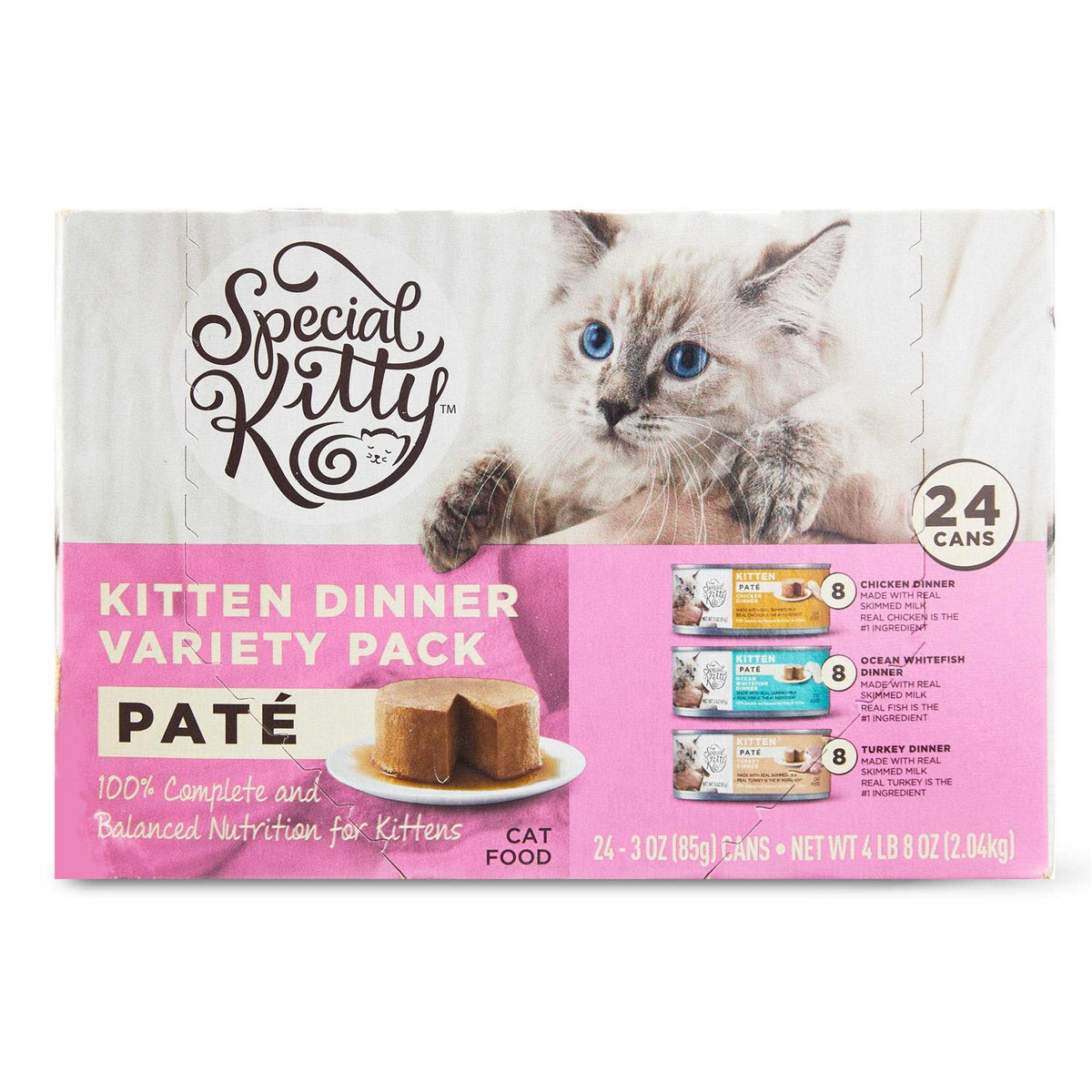 Kitten Pate Cat Food Variety Pack S3708