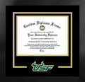 South Florida Bulls Spirit Diploma Black Frame M7651