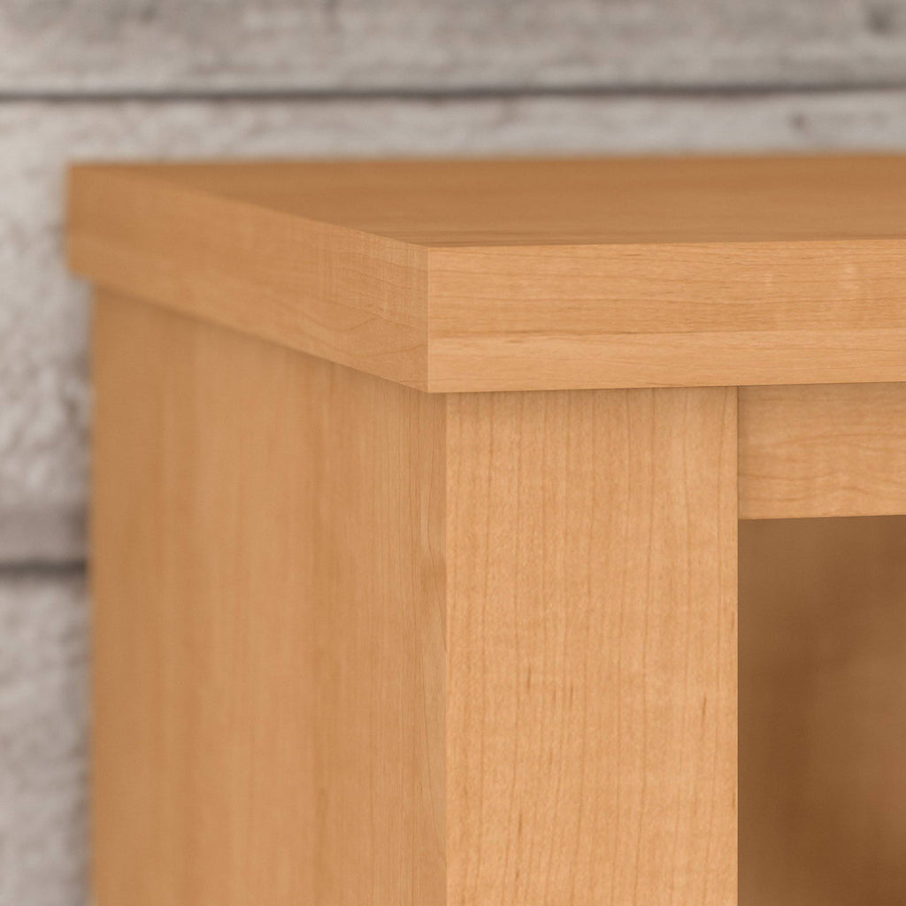 Maple Cross 5-shelf Bookcase A36284