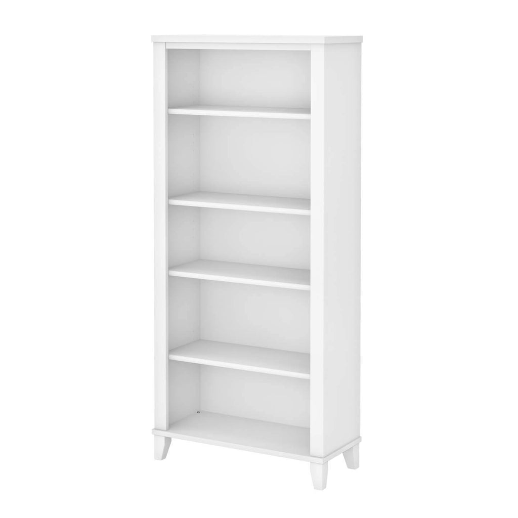 Maple Cross 5-shelf Bookcase A36284