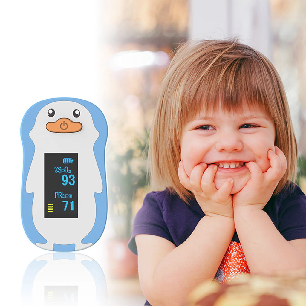 Blue Fingertip Pulse Oximeter T82593