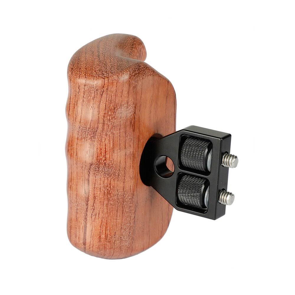 Wooden Handgrip for DSLR Camera Cage F907762