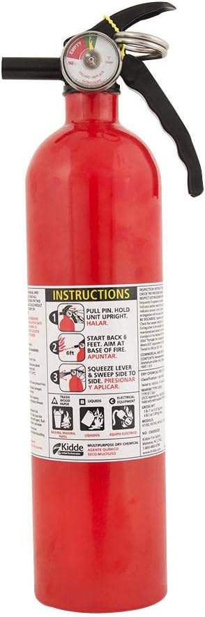 2 Pack Red Fire Extinguishers U930878