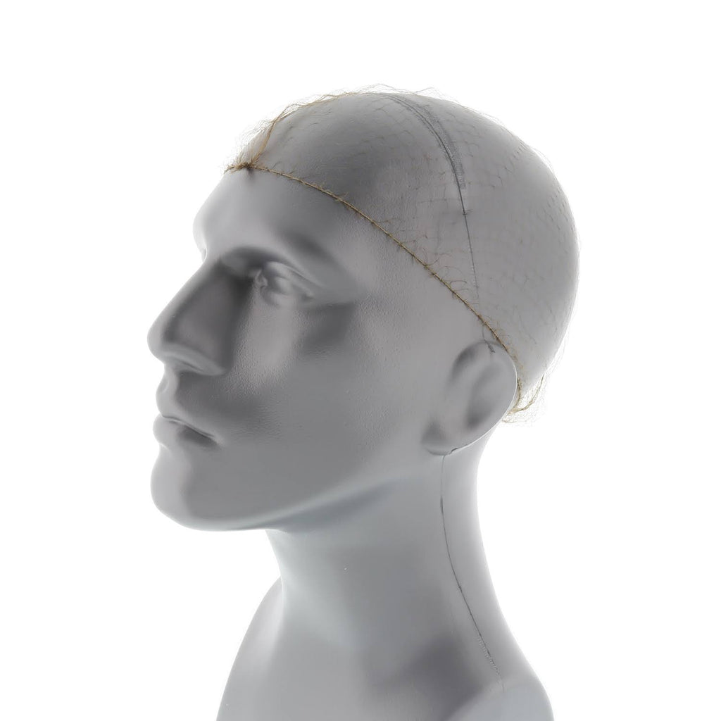 Light Brown Lightweight Nylon Hairnet, Case of 1440 R461557