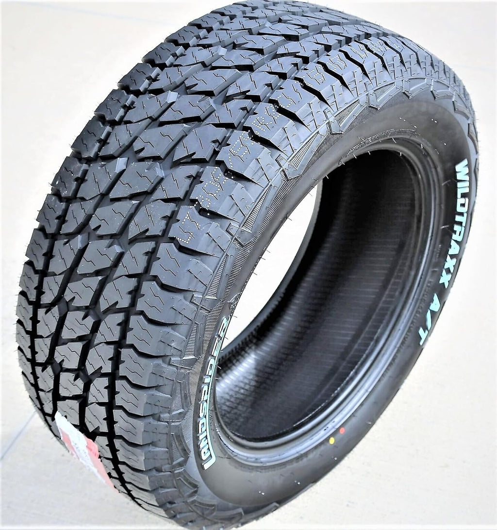 Set of 4 All-Terrain Light Truck Radial Tires LT285/65R18 Load Range E 10-Ply Raised White Letters H951