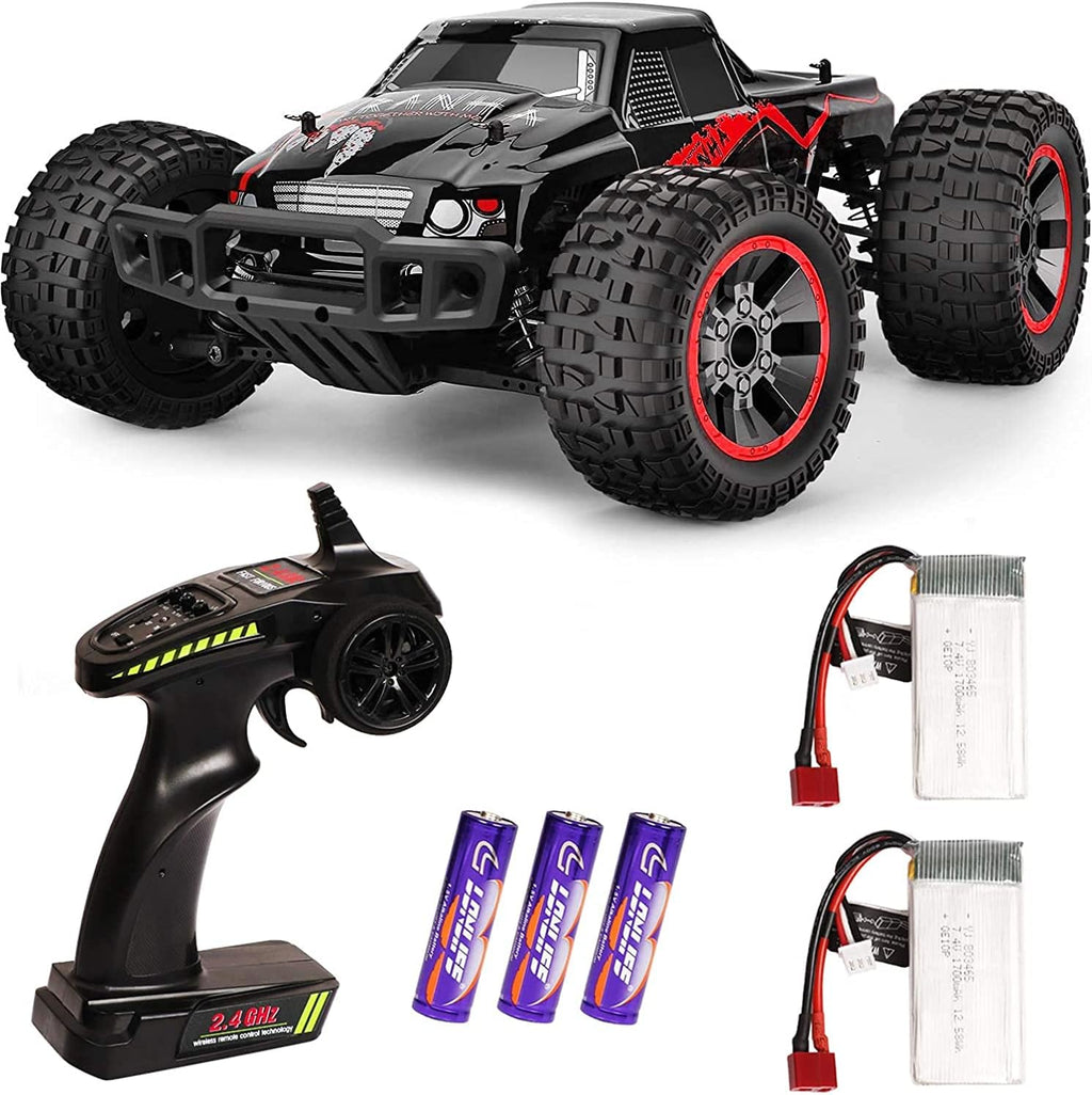 1:10 Scale 4WD Off Road RC Monster Truck with 2 Battery D650617