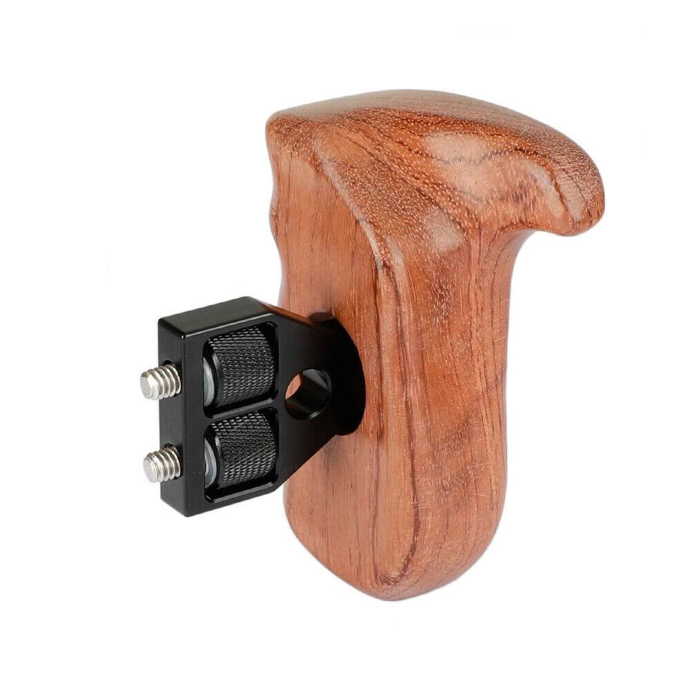 Wooden Handgrip for DSLR Camera Cage F907762