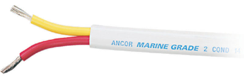 6/2 AWG 50& Red/Yellow Flat Duplex Cable Y484