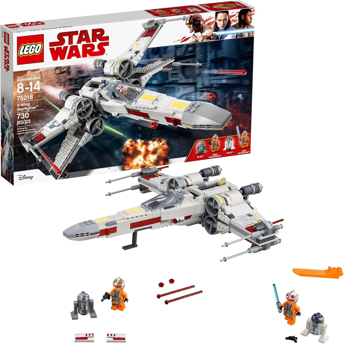 731 Pieces LEGO Star Wars X-Wing Starfighter Building Kit J73632