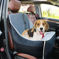 Black Memory Foam Dog Car Seat P314132