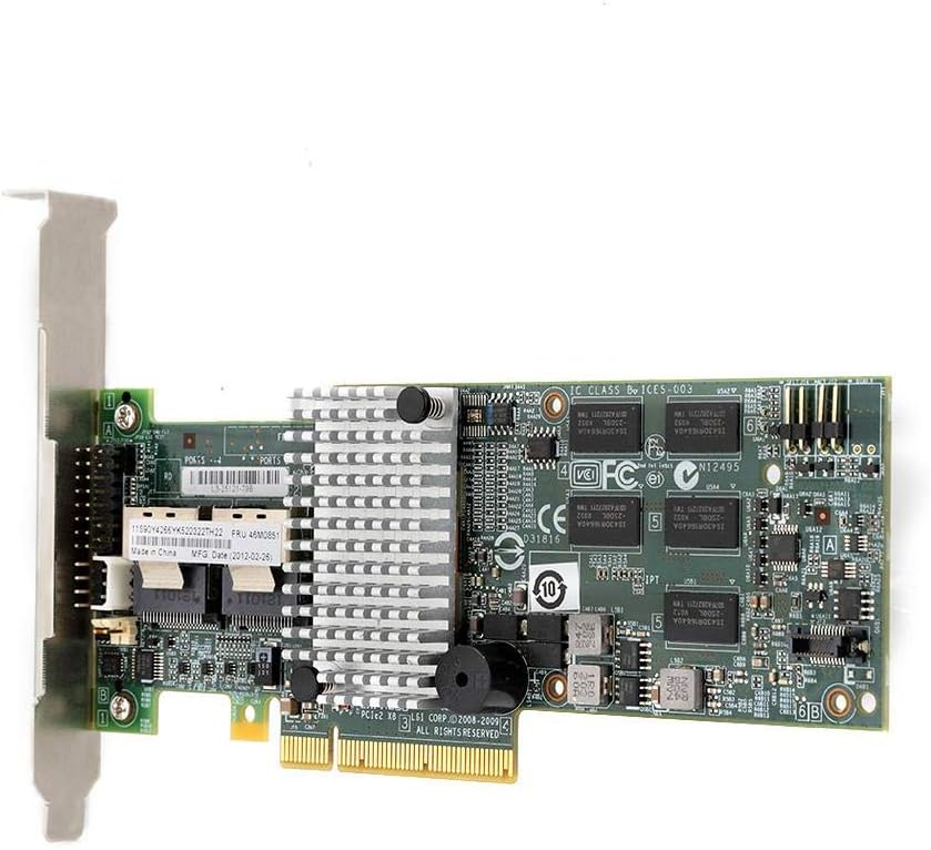 PCI-E X8 6Gb/s SAS/SATA RAID Controller Card X83134
