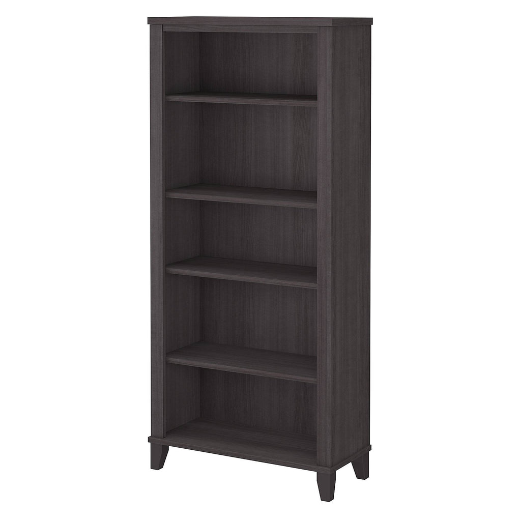 Maple Cross 5-shelf Bookcase A36284
