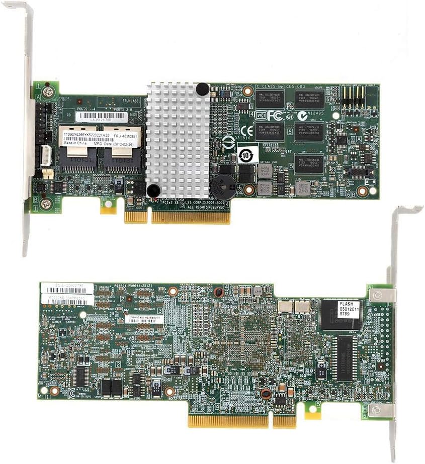 PCI-E X8 6Gb/s SAS/SATA RAID Controller Card X83134