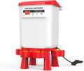 Heated 11L Plastic Poultry Chicken Waterer D478147