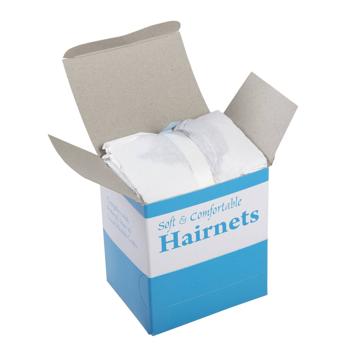 Light Brown Lightweight Nylon Hairnet, Case of 1440 R461557