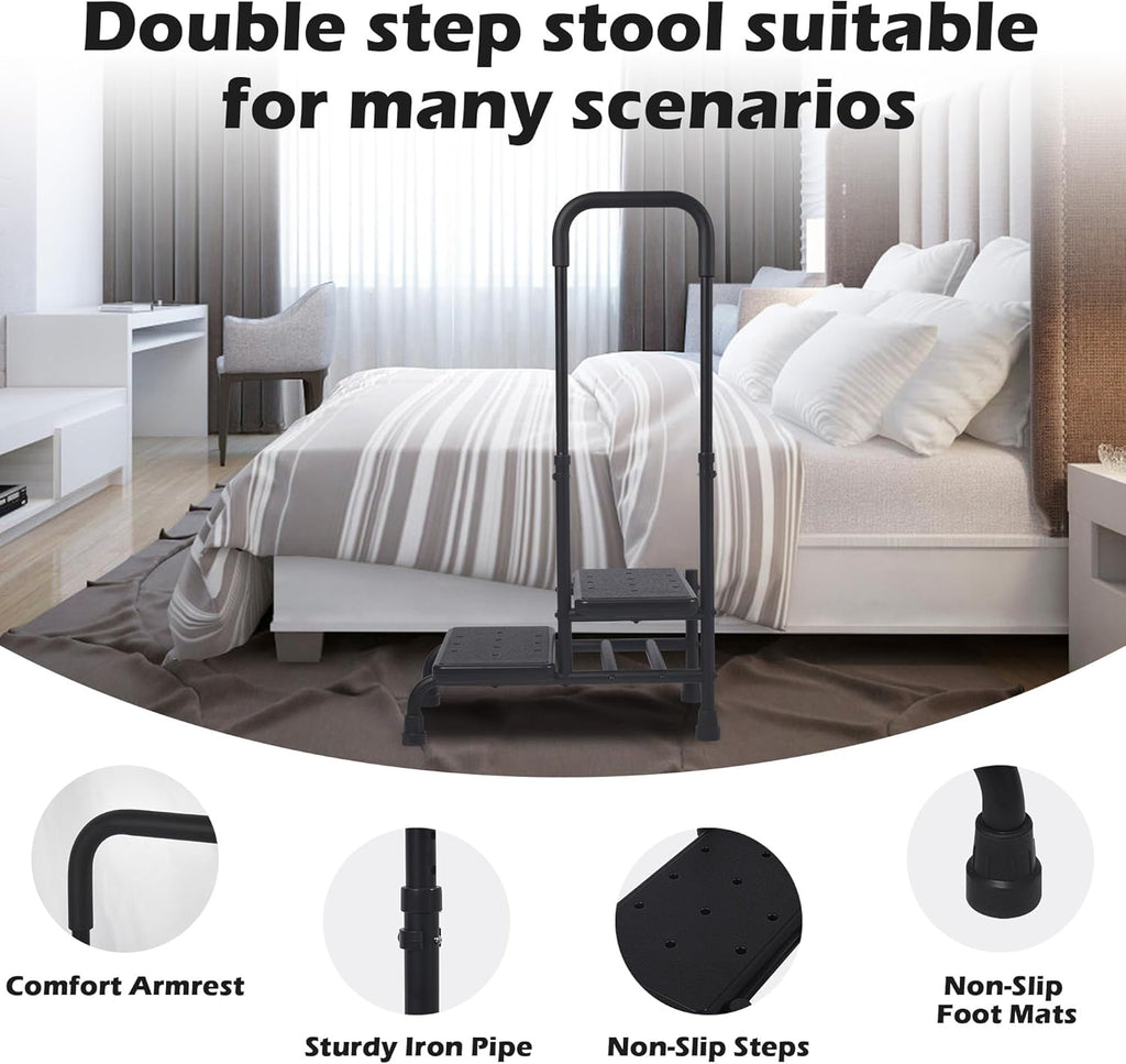 Heavy Duty 2 Step Stool with Handle N522