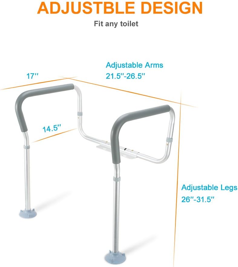 Toilet Safety Handrail, Adjustable K117130