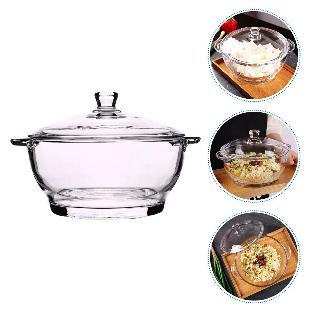 Tempered Glass Salad Bowl G773
