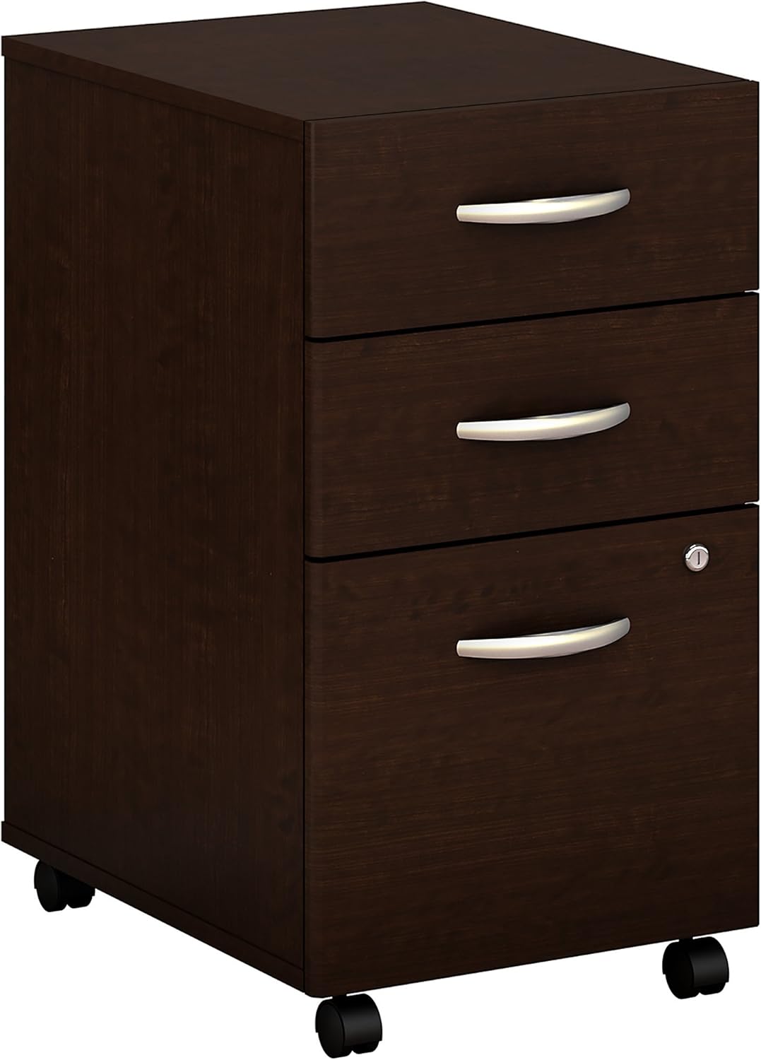 3 Drawer Mobile File Cabinet, Storm Gray T6014