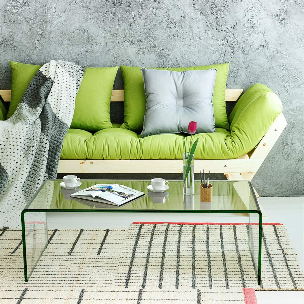 Glass Coffee Table with Tempered Glass K891802